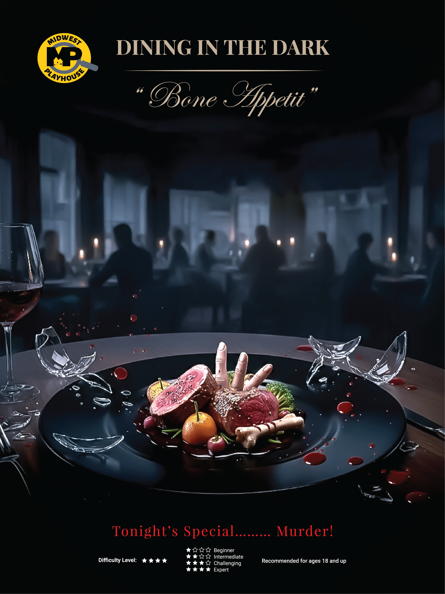 Dining In the Dark: "Bone Appétit!"
